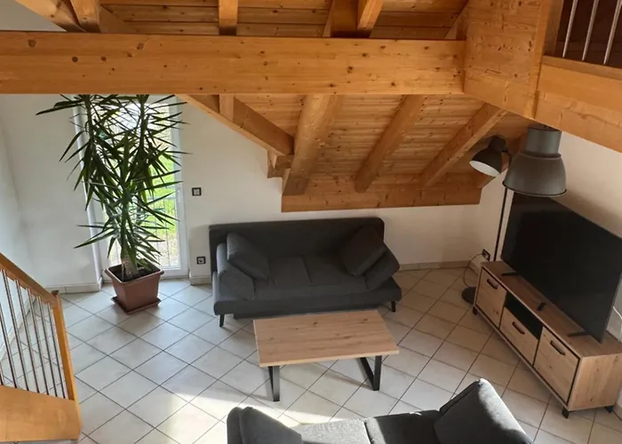 Apartamento 5-seen-loft Mit 4-6 Schlafplaetzen, Naehe Ammersee, Neu Eingerichtet *