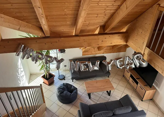 Apartamento 5-seen-loft Mit 4-6 Schlafplaetzen, Naehe Ammersee, Neu Eingerichtet Kottgeisering